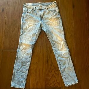 H&M Men’s Skinny Coupe Moulante 34x32 Jean Denim Pants